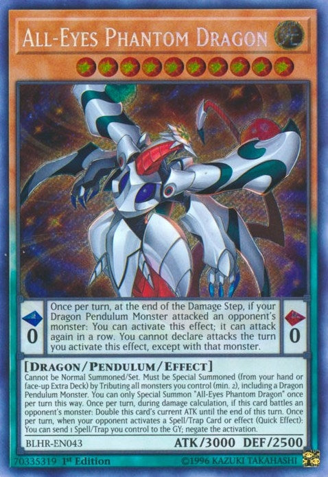 Image for All-Eyes Phantom Dragon (Battles of Legend: Hero's Revenge) (BLHR-EN043) - YuGiOh