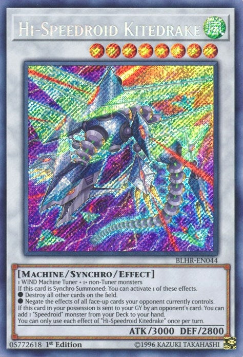 Image for Hi-Speedroid Kitedrake (Battles of Legend: Hero's Revenge) (BLHR-EN044) - YuGiOh