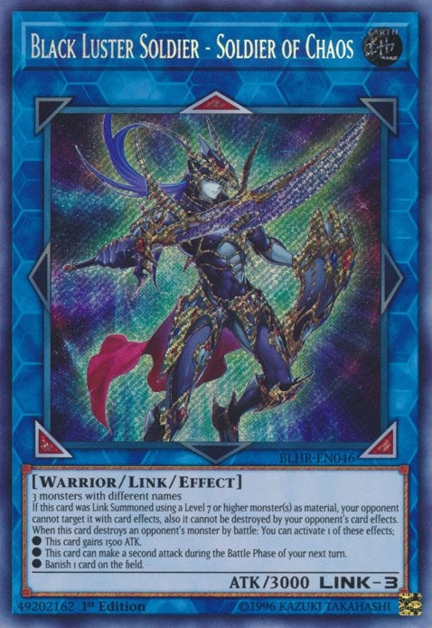 Image for Black Luster Soldier - Soldier of Chaos (Battles of Legend: Hero's Revenge) (BLHR-EN046) - YuGiOh