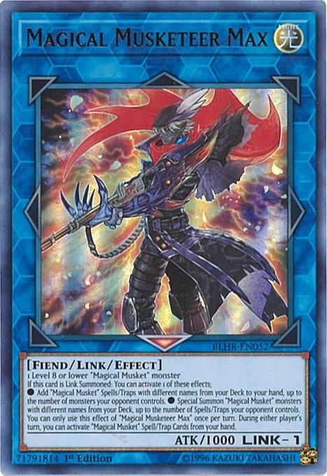 Image for Magical Musketeer Max (Battles of Legend: Hero's Revenge) (BLHR-EN052) - YuGiOh