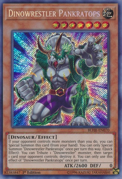 Image for Dinowrestler Pankratops (Battles of Legend: Hero's Revenge) (BLHR-EN070) - YuGiOh