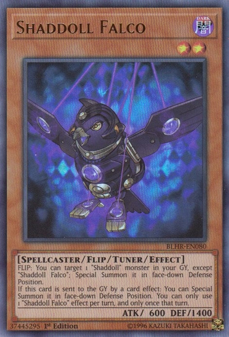 Image for Shaddoll Falco (Battles of Legend: Hero's Revenge) (BLHR-EN080) - YuGiOh