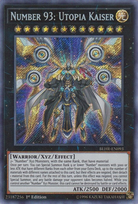 Image for Number 93: Utopia Kaiser (Battles of Legend: Hero's Revenge) (BLHR-EN093) - YuGiOh