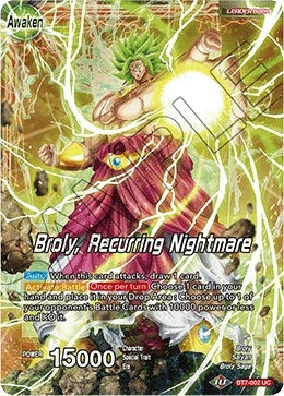 Image for Broly // Broly, Recurring Nightmare (Assault of the Saiyans) (BT7-002) - Dragon Ball Super: Masters