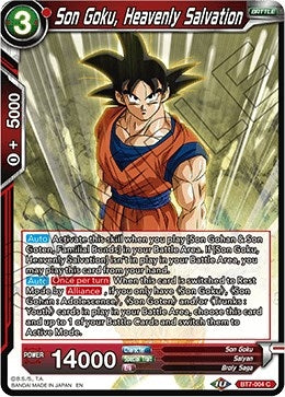 Image for Son Goku, Heavenly Salvation (Assault of the Saiyans) (BT7-004) - Dragon Ball Super: Masters
