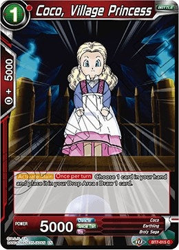 Image for Coco, Village Princess (Assault of the Saiyans) (BT7-015) - Dragon Ball Super: Masters