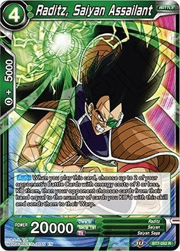 Image for Raditz, Saiyan Assailant (Assault of the Saiyans) (BT7-052) - Dragon Ball Super: Masters