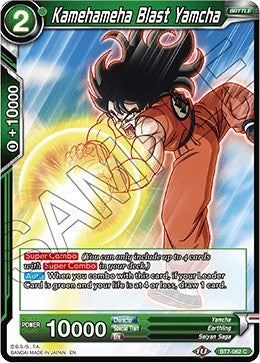 Image for Kamehameha Blast Yamcha (Assault of the Saiyans) (BT7-062) - Dragon Ball Super: Masters