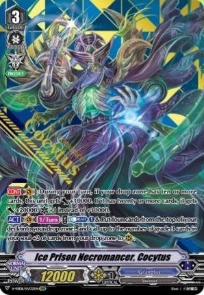 Image for Ice Prison Necromancer, Cocytus (SVR) (V-EB08: My Glorious Justice) (V-EB08/SV02EN) - Cardfight Vanguard