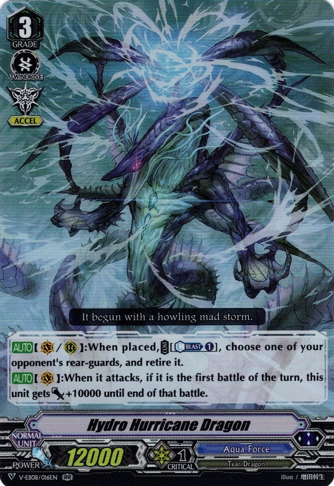 Image for Hydro Hurricane Dragon (V-EB08: My Glorious Justice) (V-EB08/016EN) - Cardfight Vanguard
