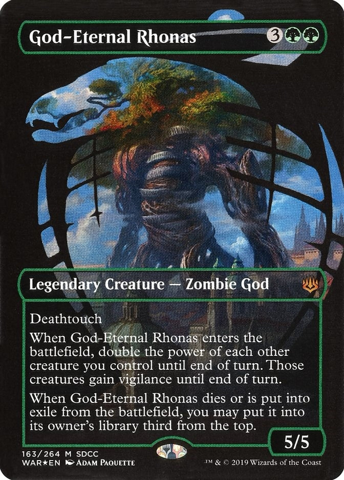 Image for God-Eternal Rhonas (SDCC 2019 Exclusive) (Media Promos) (163) - Magic: The Gathering