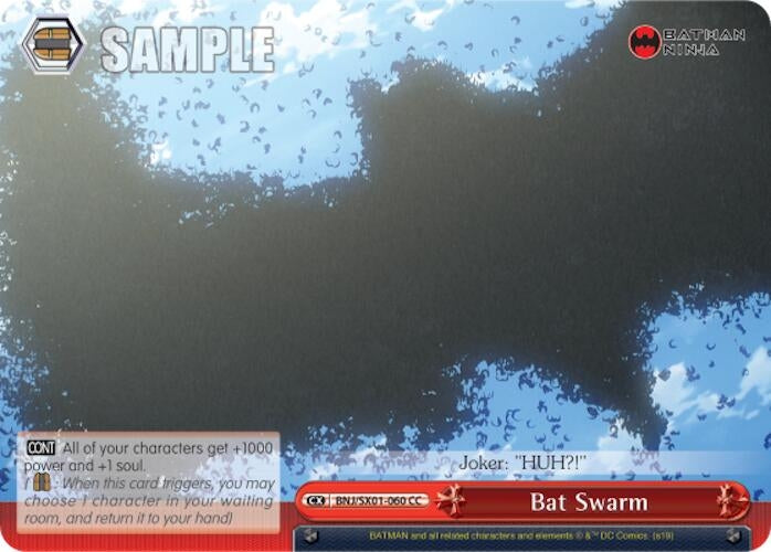 Image for Bat Swarm (Batman Ninja) (BNJ/SX01-060 CC) - Weiss Schwarz
