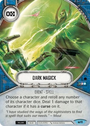Image for Dark Magick (Spark of Hope) (11) - Star Wars: Destiny