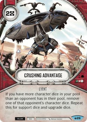 Image for Crushing Advantage (Spark of Hope) (26) - Star Wars: Destiny