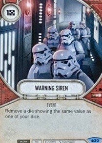 Image for Warning Siren (Spark of Hope) (30) - Star Wars: Destiny