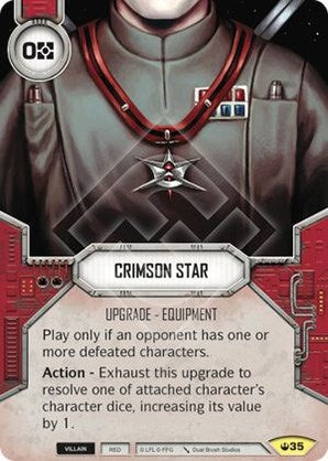 Image for Crimson Star (Spark of Hope) (35) - Star Wars: Destiny
