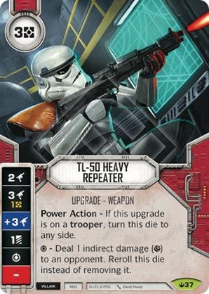 Image for TL-50 Heavy Repeater (Card Only) (Spark of Hope) (37) - Star Wars: Destiny