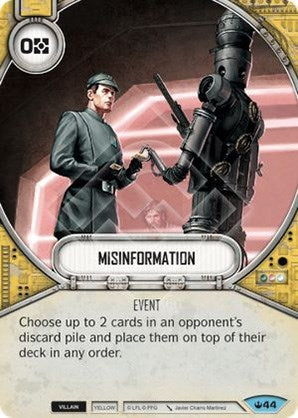 Image for Misinformation (Spark of Hope) (44) - Star Wars: Destiny