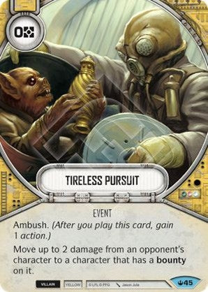 Image for Tireless Pursuit (Spark of Hope) (45) - Star Wars: Destiny