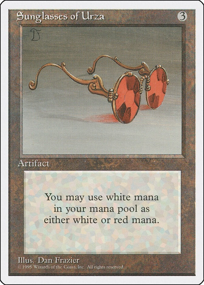 Image for Sunglasses of Urza (Fourth Edition) - Magic: The Gathering