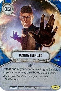Image for Destiny Fulfilled (Spark of Hope) (61) - Star Wars: Destiny