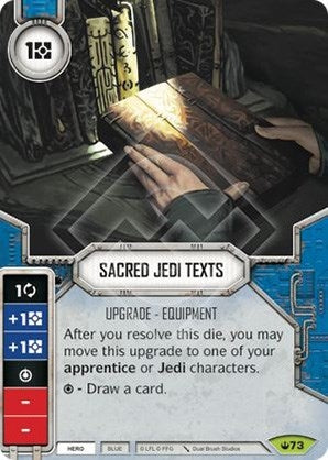 Image for Sacred Jedi Texts (Card Only) (Spark of Hope) (73) - Star Wars: Destiny