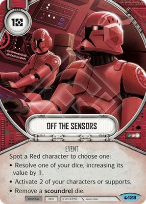 Image for Off The Sensors (Spark of Hope) (128) - Star Wars: Destiny