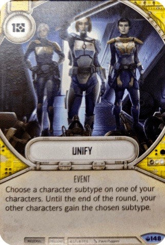 Image for Unify (Spark of Hope) (148) - Star Wars: Destiny