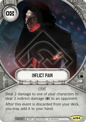 Image for Inflict Pain (Spark of Hope) (154) - Star Wars: Destiny
