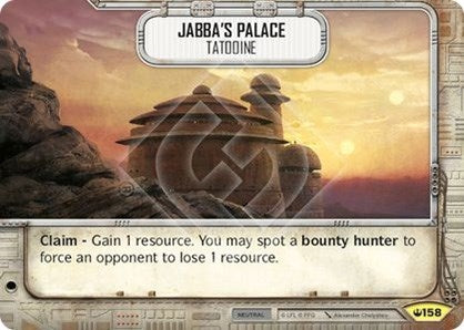 Image for Jabba's Palace - Tatooine (Spark of Hope) (158) - Star Wars: Destiny