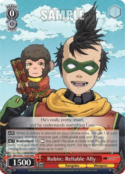 Image for Robin: Reliable Ally (RRR) (Batman Ninja) (BNJ/SX01-T02R RRR) - Weiss Schwarz