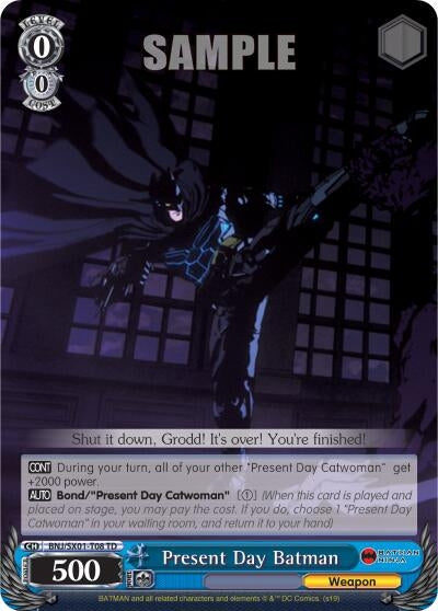 Image for Present Day Batman (Batman Ninja) (BNJ/SX01-T08 TD) - Weiss Schwarz