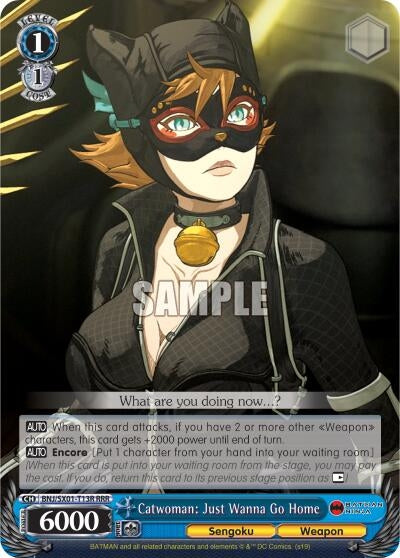 Image for Catwoman: Just Wanna Go Home (RRR) (Batman Ninja) (BNJ/SX01-T13R RRR) - Weiss Schwarz