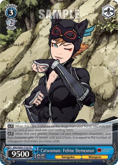 Image for Catwoman: Feline Demeanor (Batman Ninja) (BNJ/SX01-T16 TD) - Weiss Schwarz