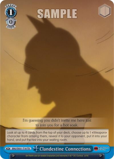 Image for Clandestine Connections (Batman Ninja) (BNJ/SX01-T18 TD) - Weiss Schwarz