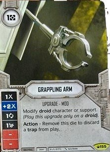 Image for Grappling Arm (Card Only) (Spark of Hope) (155) - Star Wars: Destiny