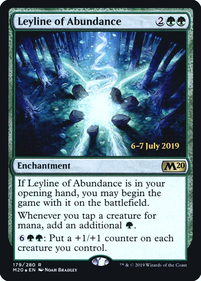 Image for Leyline of Abundance (Prerelease Cards) (179) - Magic: The Gathering