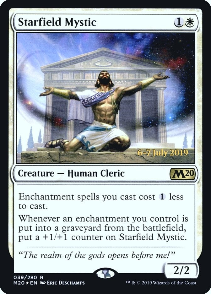 Image for Starfield Mystic (Prerelease Cards) (39) - Magic: The Gathering