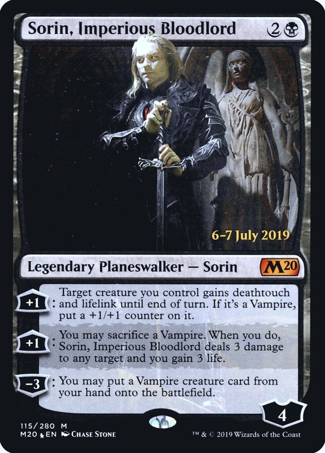 Image for Sorin, Imperious Bloodlord (Prerelease Cards) (115) - Magic: The Gathering