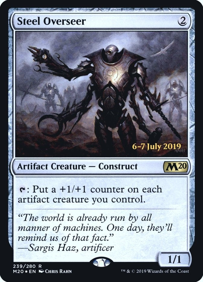 Image for Steel Overseer (Prerelease Cards) (239) - Magic: The Gathering