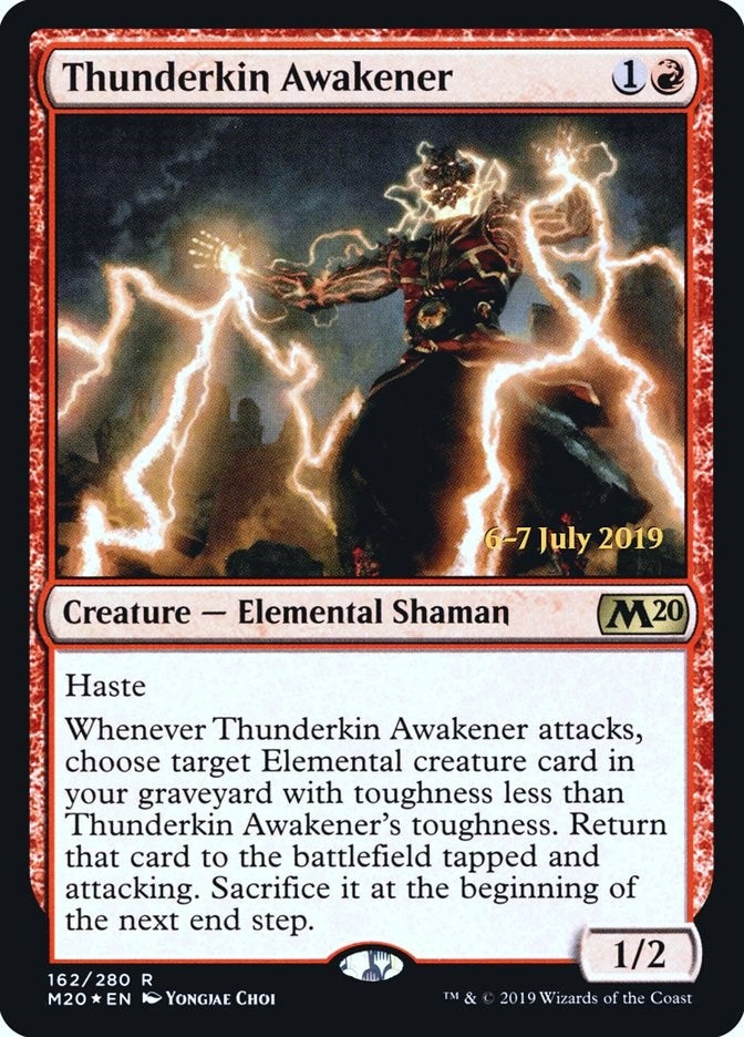 Image for Thunderkin Awakener (Prerelease Cards) (162) - Magic: The Gathering