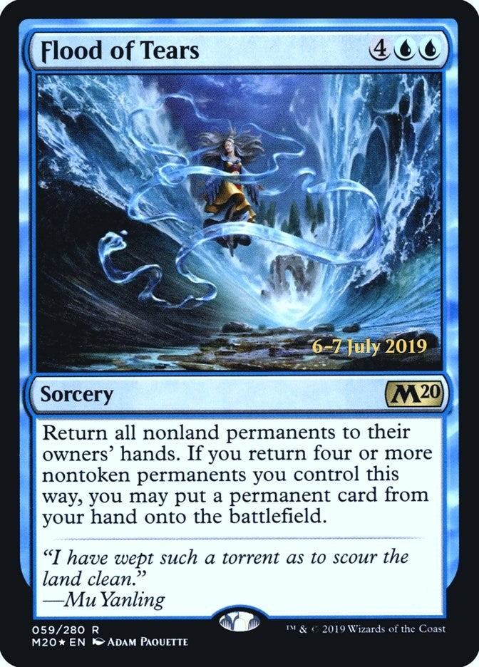 Image for Flood of Tears (Prerelease Cards) (59) - Magic: The Gathering