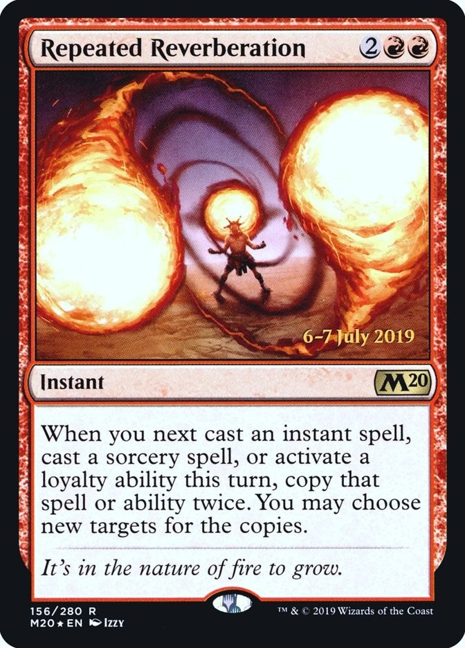 Image for Repeated Reverberation (Prerelease Cards) (156) - Magic: The Gathering