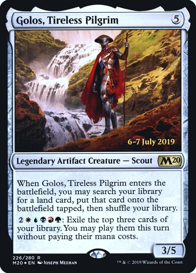 Image for Golos, Tireless Pilgrim (Prerelease Cards) (226) - Magic: The Gathering