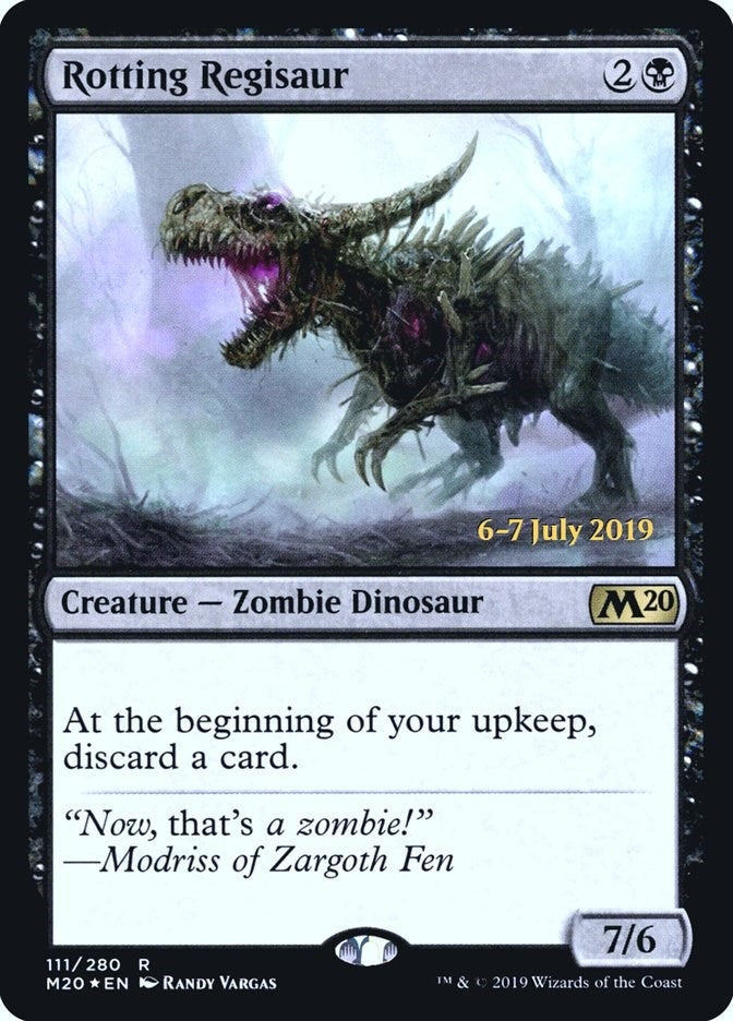 Image for Rotting Regisaur (Prerelease Cards) (111) - Magic: The Gathering