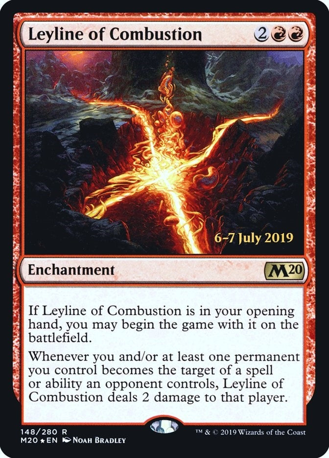 Image for Leyline of Combustion (Prerelease Cards) (148) - Magic: The Gathering