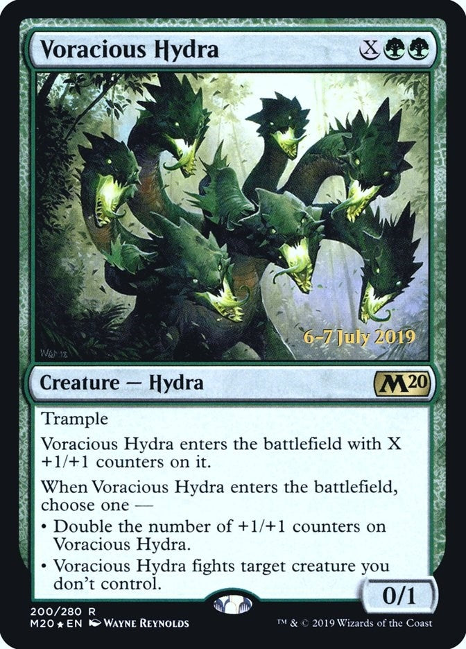 Image for Voracious Hydra (Prerelease Cards) (200) - Magic: The Gathering