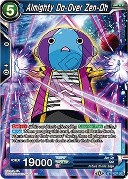 Image for Almighty Do-Over Zen-Oh (Assault of the Saiyans) (BT7-037) - Dragon Ball Super: Masters