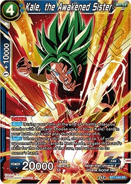 Image for Kale, the Awakened Sister (Assault of the Saiyans) (BT7-040) - Dragon Ball Super: Masters