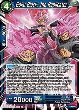 Image for Goku Black, the Replicator (Assault of the Saiyans) (BT7-042) - Dragon Ball Super: Masters